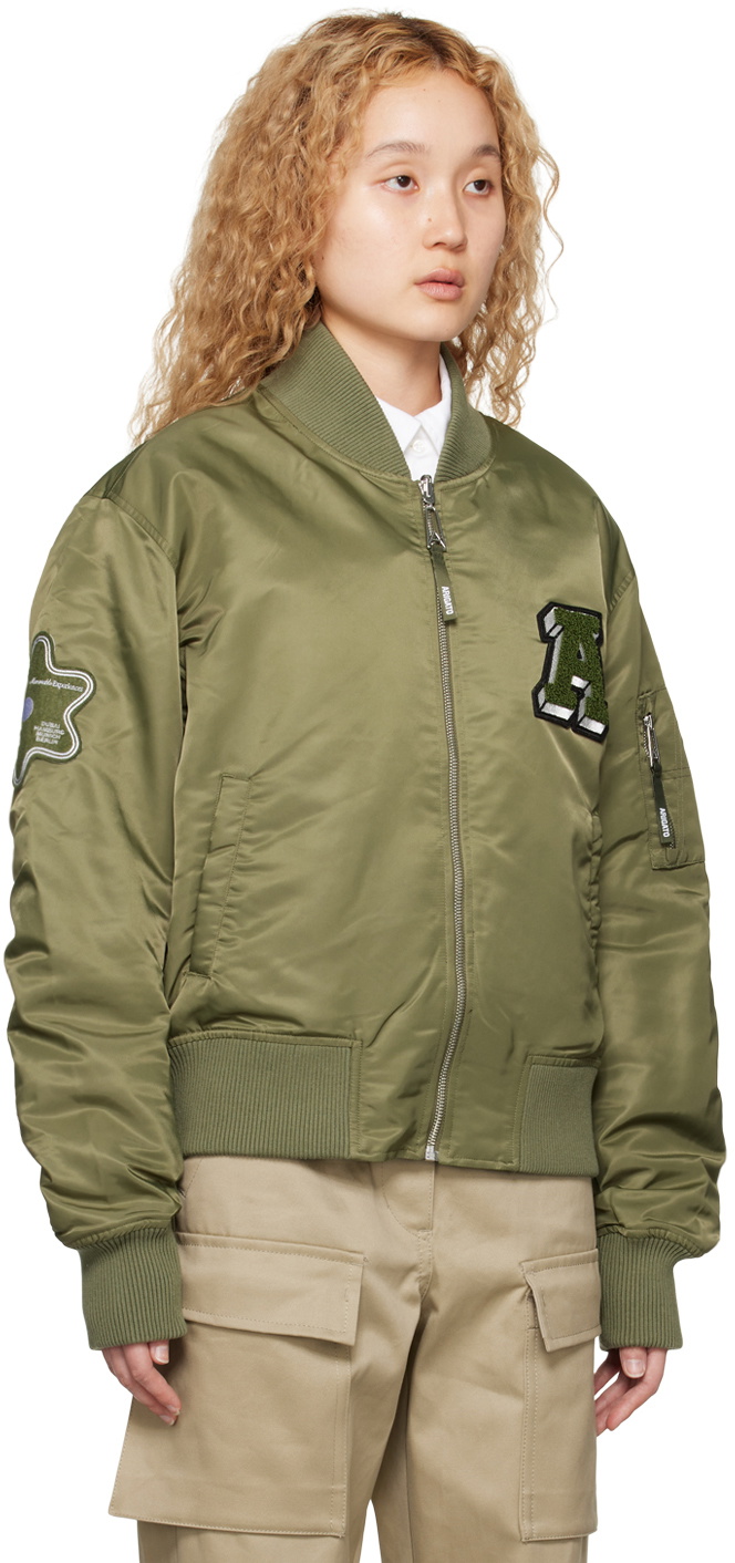 Axel Arigato Khaki Annex Reversible Bomber Jacket