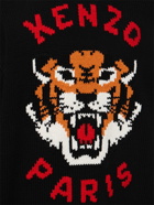 KENZO PARIS - Tiger Cotton Blend Knit Sweater