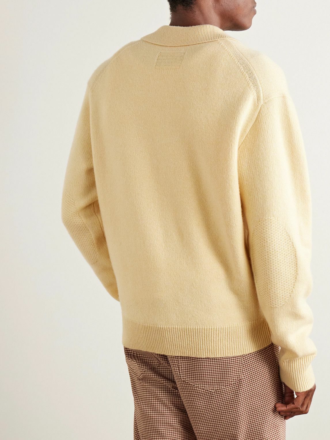 Guest In Residence - Allday Cashmere Polo Shirt - Yellow
