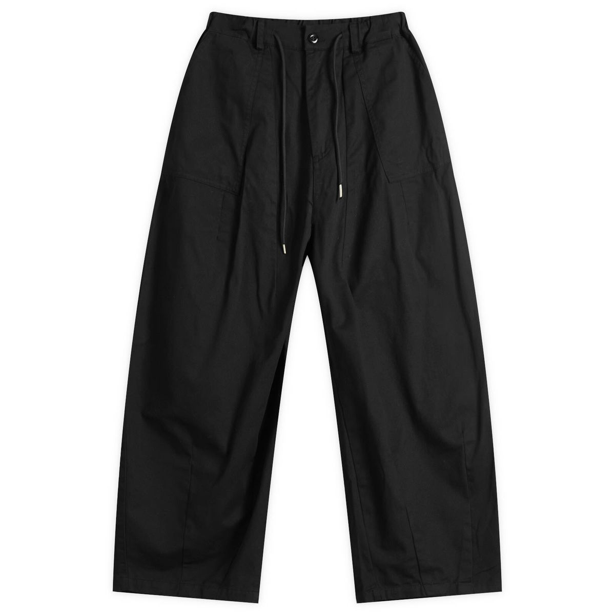 【HI FI FNK】Set Twill Balloon Trousers FrizmWORKS Men's Twill Balloon Pants in Olive FrizmWORKS
