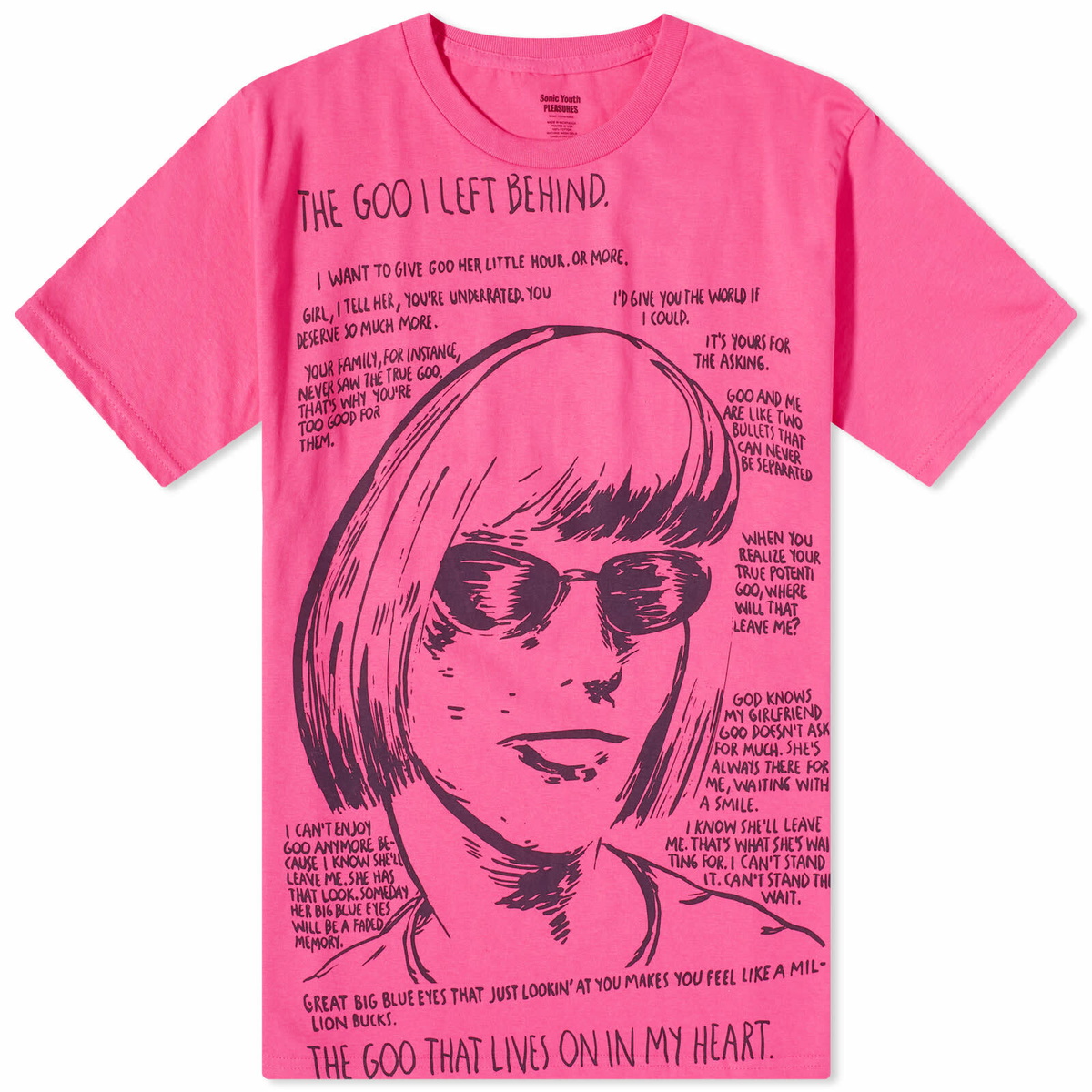 Pleasures x Sonic Youth Alien Camp Collar Shirt