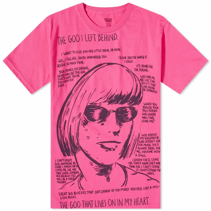Photo: Pleasures Men's The Goo T-Shirt in Pink
