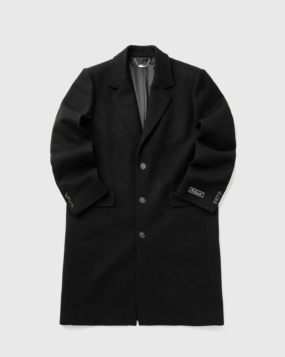 Lacoste PARKAS & BLOUSONS Black Mens Coat