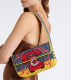 Staud Tommy Small beaded shoulder bag