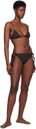 Jil Sander Brown Tangle Bikini Bottom