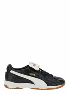 Puma king Black Sneakers With Formstrip Logo Detail On The Side And Logo Patch On The Tongue In Leather Unisex