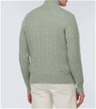 Loro Piana Treccia cable-knit cashmere sweater