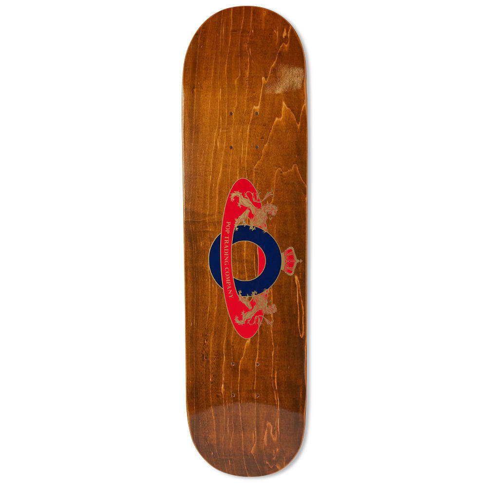 Pop Trading Company Royal O Logo 8 Inch Skateboard Pop Trading Company