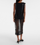 Simone Rocha Bow-detail tank top