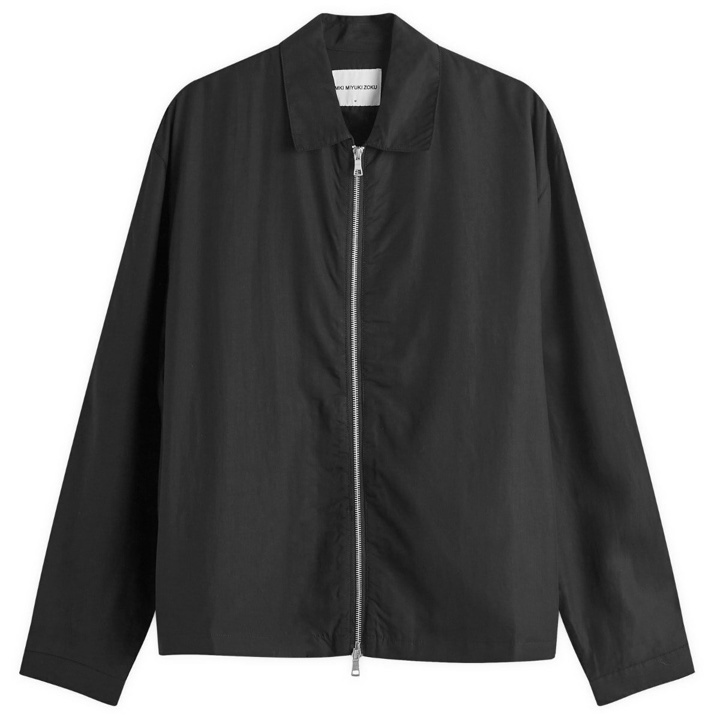 Photo: MKI Men's Tencel Rider Jacket in Black