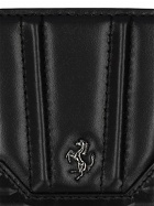 FERRARI - Logo Smooth Leather Card Holder