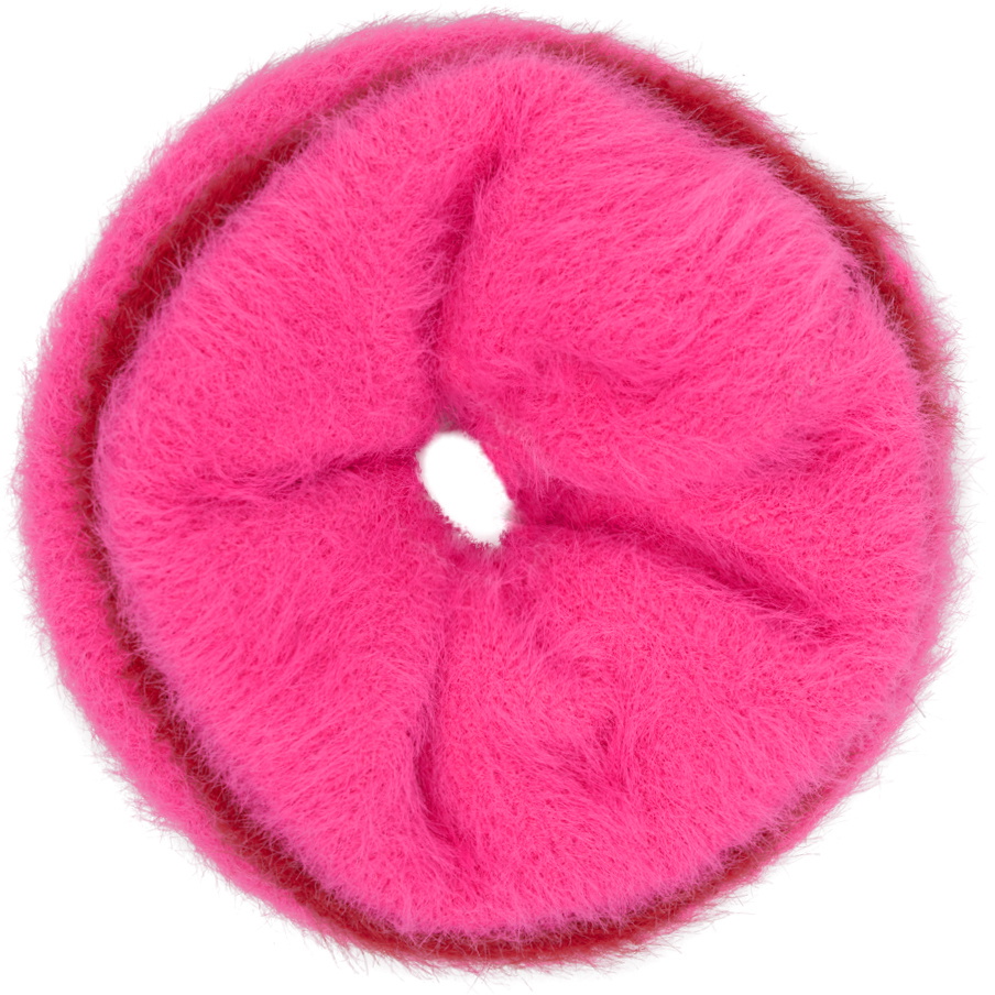 Jacquemus Pink Le Papier 'Le Chouchou Neve' Scrunchie Jacquemus
