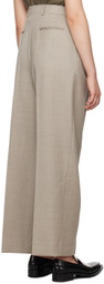 Mark Kenly Domino Tan Studio Gray Pemma Trousers