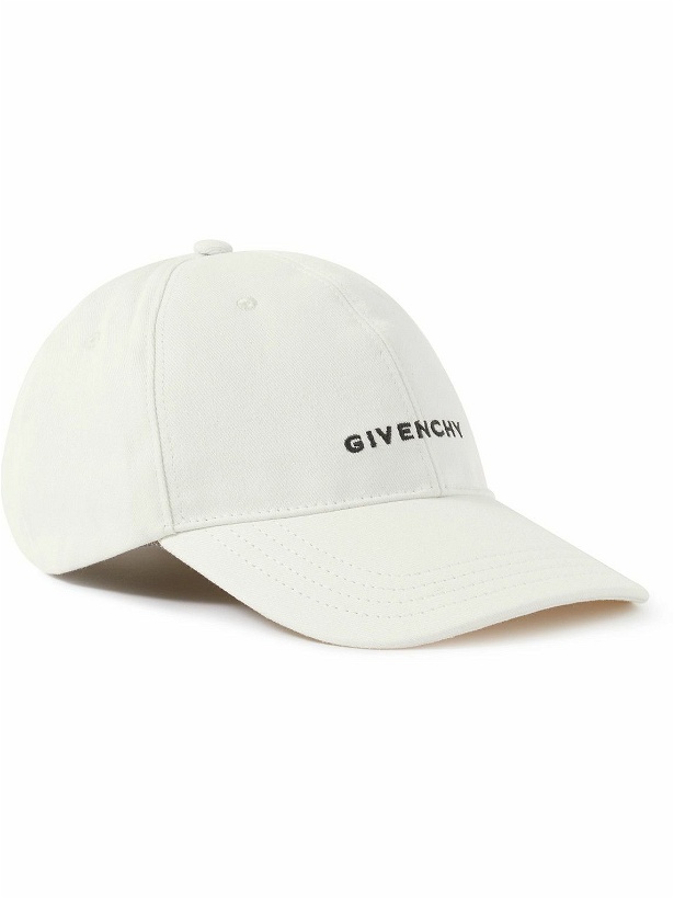 Photo: Givenchy - Logo-Embroidered Cotton-Blend Twill Baseball Cap