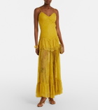De La Vali Kala lace maxi dress