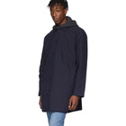 Levis Made and Crafted Navy LMC Drovers Coat