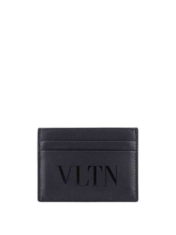Photo: Valentino Garavani Card Holder Black Mens Cardcase