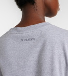 JW Anderson Embellished cotton jersey T-shirt