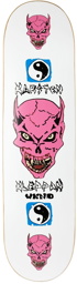 WKND Skateboards White Icy Hot Karsten Kleppan Skateboard Deck