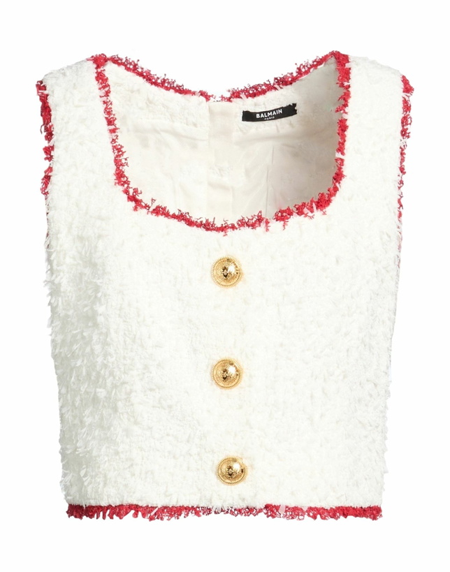 Photo: Balmain Womens Top in White