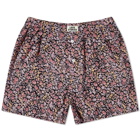 Love Stories Women's James Boxer Style Shorts in Mini Flower Print