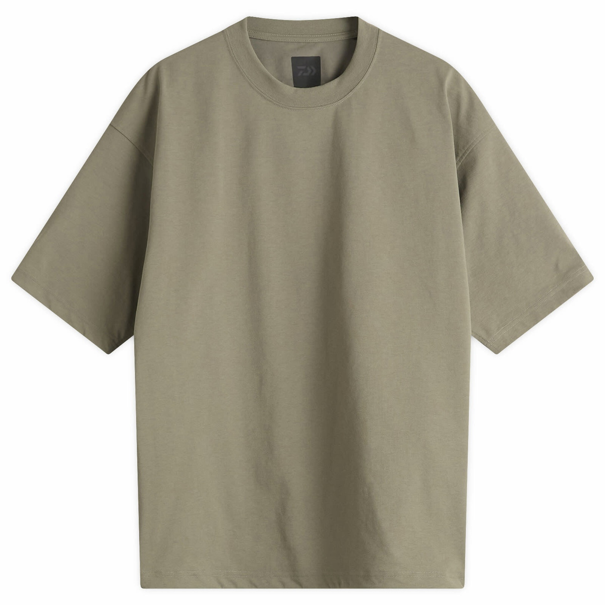 DAIWA Men's Tech Drawstring T-Shirt in Wolf Grey
