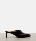 Khaite Colt leather mules