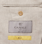 CANALI - Kei Slim-Fit Unstructured Linen and Wool-Blend Suit Jacket - Neutrals