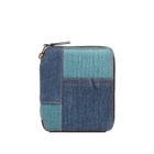 Comme des Garçons Wallet SA2100DP Denim Pocket Wallet in Blue Denim 