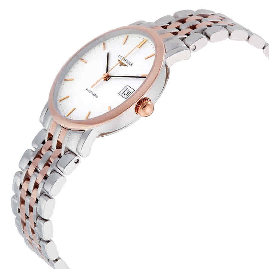 Longines Elegant Automatic White Dial 34.5 mm Watch L48095127