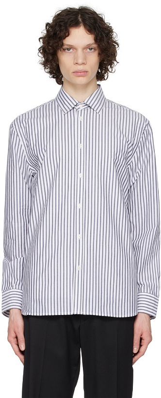 Photo: Filippa K White & Blue Striped Shirt