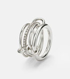Spinelli Kilcollin Nimbus sterling silver ring with diamonds