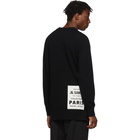 Jil Sander Black Flyer Artwork Patch Sweater