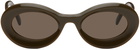 Loewe Khaki Loop Sunglasses