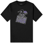PACCBET Men's Clown Logo T-Shirt in Black