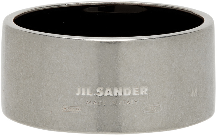 Photo: Jil Sander Silver & Brown Light Ring