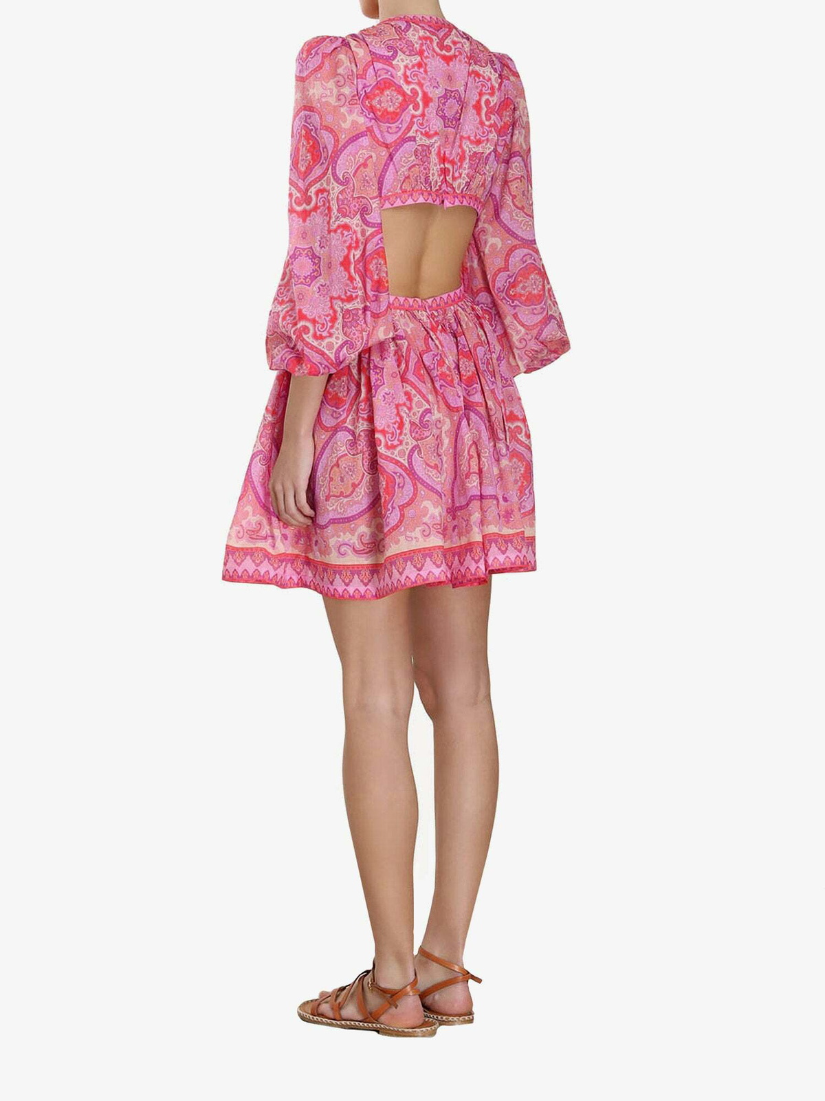 Zimmermann Dress Pink Womens Zimmermann
