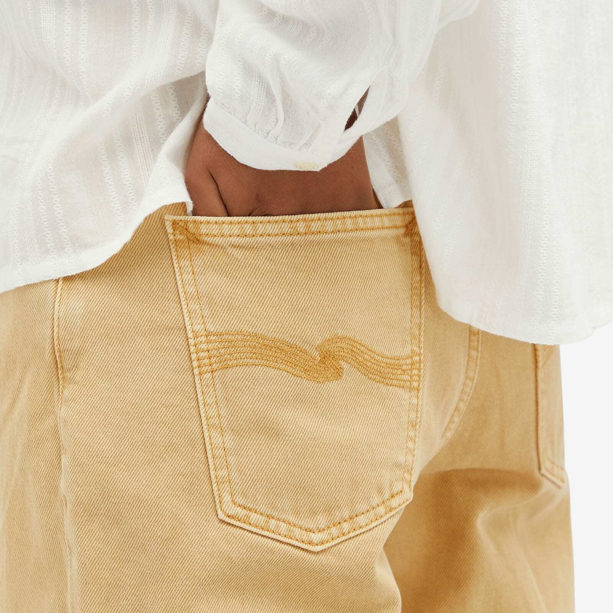 Nudie Jeans Co Women's Nudie Clean Eileen Jeans in Ochre