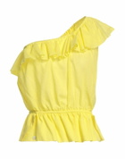 Manila Grace Womens Top in Yellow