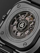 Bell & Ross - BR 05 Skeleton Automatic 41mm Ceramic and PVD Watch, Ref. No. BR05A-BLM-SKCE/SCE