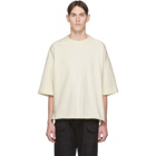 Jil Sanderand Off-White Three-Quarter Sleeve Sweatshirt