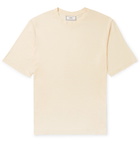 AMI - Cotton-Blend Voile T-Shirt - Neutrals