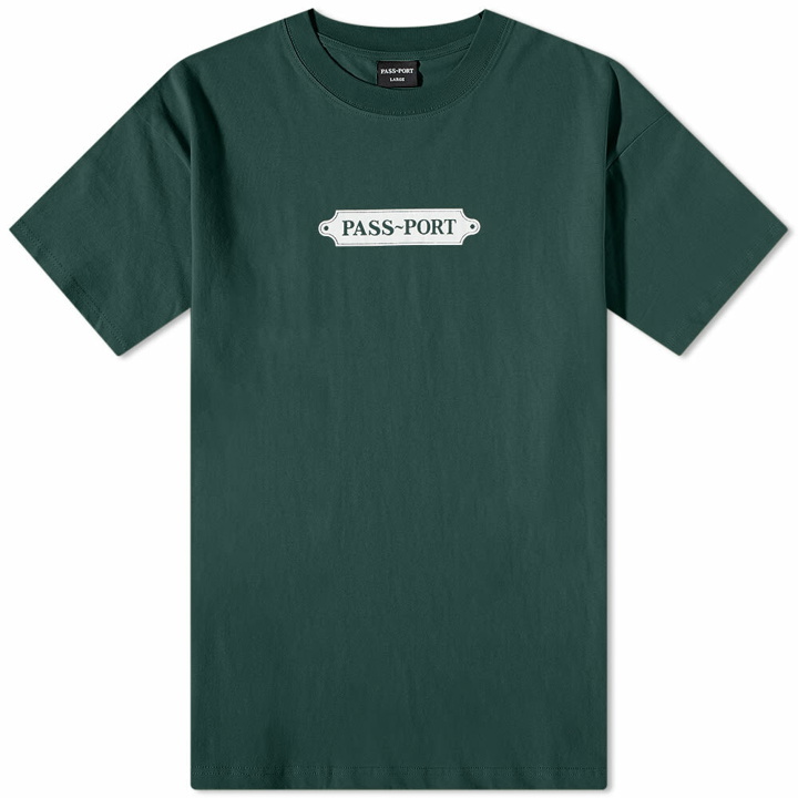 Photo: Pass~Port Men's Bloodhound T-Shirt in Forest Green