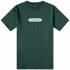 Pass~Port Men's Bloodhound T-Shirt in Forest Green