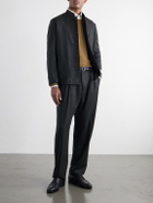 Massimo Alba - Stan Straight-Leg Pleated Virgin Wool Suit Trousers - Gray