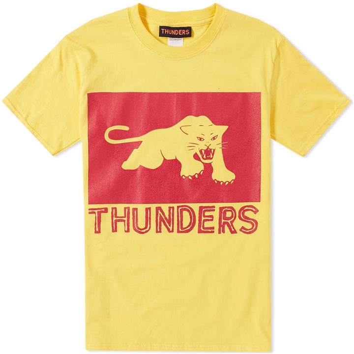 Photo: Thunders Panther Tee Yellow