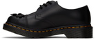 Dr. Martens Black 1461 Flower Appliqué Oxfords