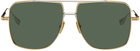 Dita Gold & Silver DUBSYSTEM Sunglasses