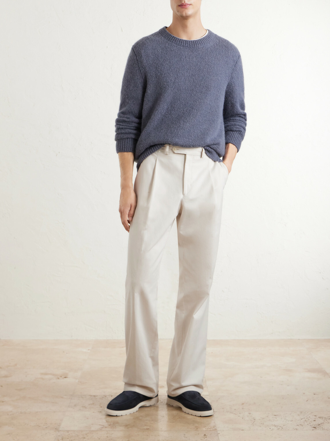 Massimo Alba - Bruce Alpaca-Blend Sweatshirt - Gray