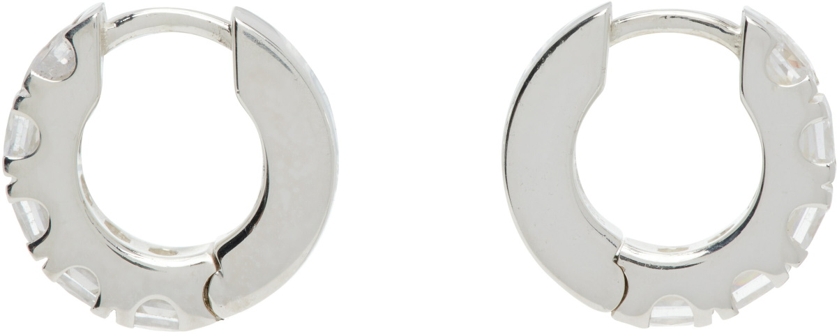 Hatton Labs Facet Hoop Earrings